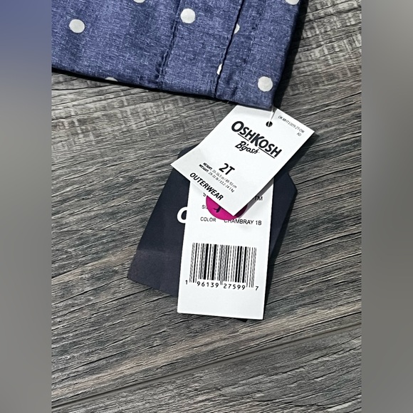 NWT girls light weight jacket. - Picture 3 of 7